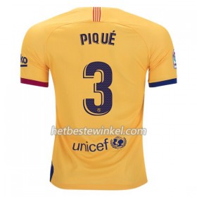 FC Barcelona Gerard Pique 3 Voetbalshirts Uit 2019/20